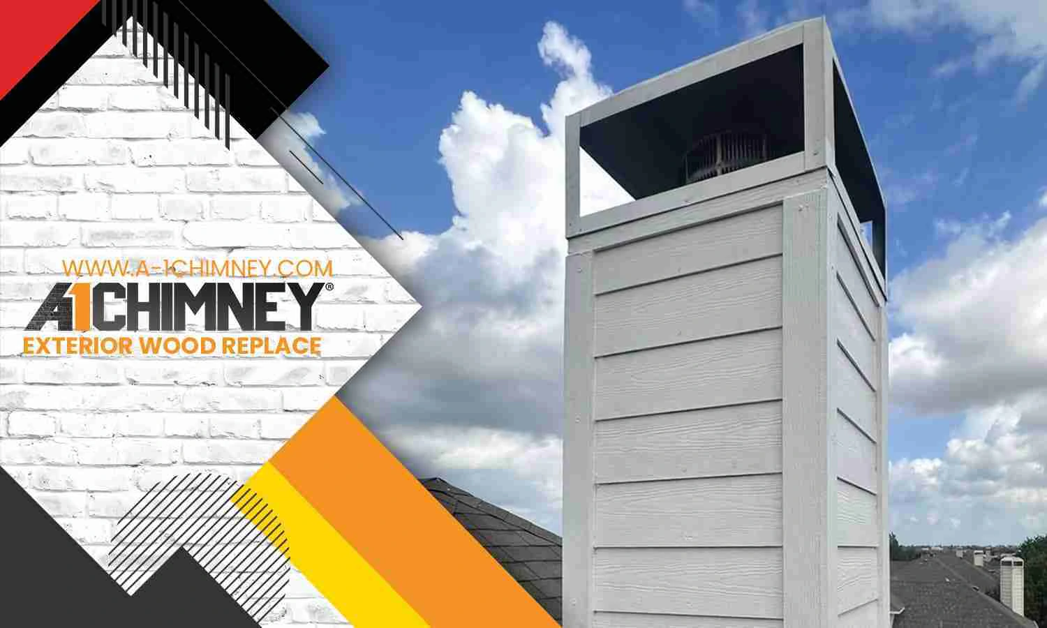 Chimney Exterior Wood Replacement